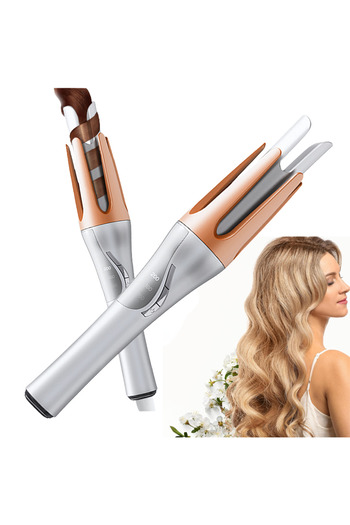 ATOMKIT Automatic hair curler with smart rotation, Fast heating, Anti-scald protection, Gray