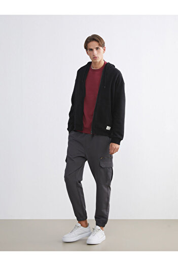 LC Waikiki Create Your Style from Uzg Store |   Hooded Thick Men's Zippered Sweatshirt