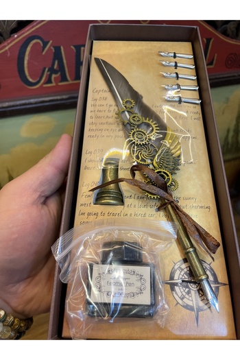 ANTİKA AYAL Quill pen set
