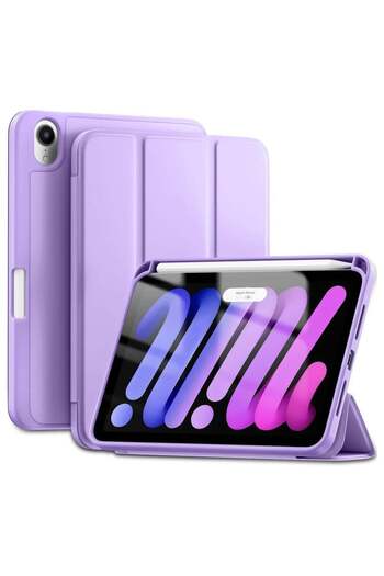Generic SmartGrist iPad Mini 7 Case (A17 Pro) – Compatible with iPad Mini 7th/6th 8.3", Trifold, Pencil Ho
