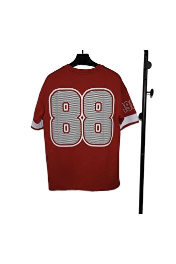 Red Planet Oversized youth T-shirt with distinctive cuts