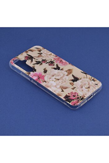 Bibilel Case for Samsung Galaxy A34 5G - Techsuit Marble Series - Mary Berry Nude
