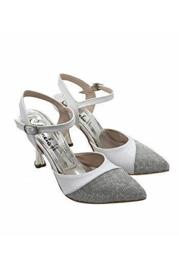 Caramela shoes Hills with diamonds 9 cm high