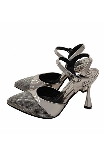 Caramela shoes Hills with diamonds 9 cm high