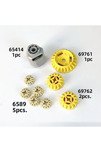 LEGO Technic Moc Custom Gear Differential Gear New Type Differential Gear Kit 1Pcs
