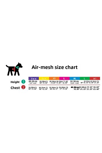 Tailpetz Air Mesh Harnes - Dog Harness (Claret XS)