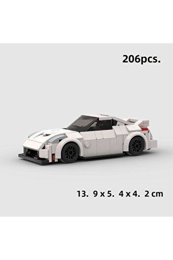 Choice 350z Moc Racer Cars City Sports Vehicle Building Blocks ألعاب مرآب إبداعية للأولاد