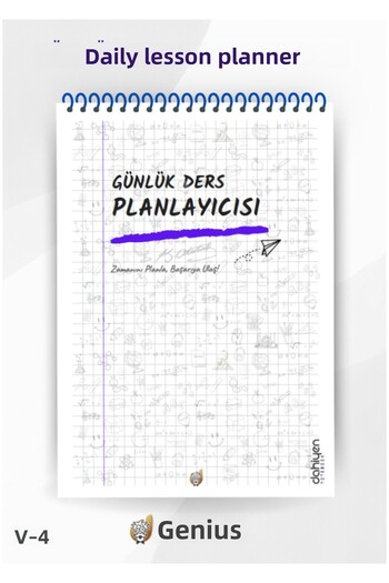 Dahiyen A5 Size Daily Class Planner