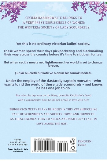 Penguin Books Wisteria Society of Lady Scoundrels - India Holton (Dangerous Damsels)