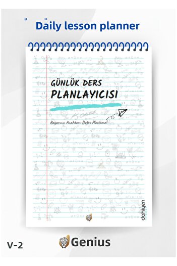 Dahiyen A5 Size Daily Class Planner