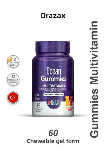 Ocean Gummies Multivitamin Kids 60 Soft Tablets
