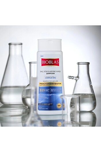 Bioblas Procyvanidin & Biotin 360ml Anti-Stress Shampoo, 3 Pieces