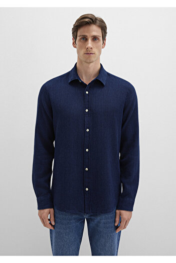 Mavi Gömlek Regular Fit / Normal Kesim 0211681-18790