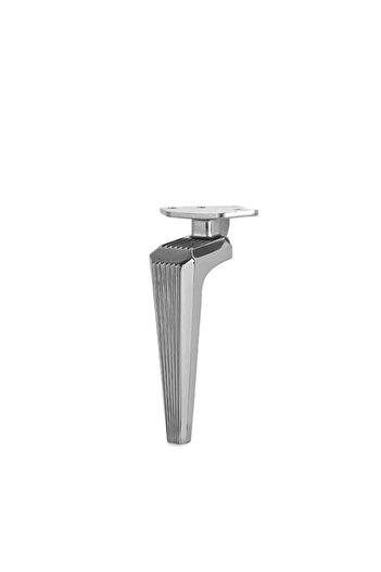 Taşkın Aksesuar Picior metalic Tokyo 16 cm cromat pentru noptiera, scaun, puf, dulap, unitate TV modernă, picior pentru mobilier, argintiu