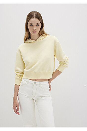 Mavi Hooded Yellow Sweatshirt 1S10386-71187
