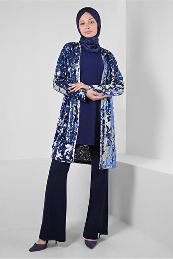 Alvina PUL PAYETED DOUBLE JACKET TUNIC 43945