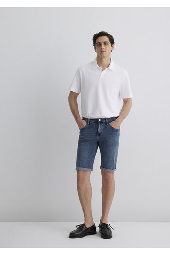 Mavi Σορτς Nicholas Black Dark Jean Misty - 0416084465