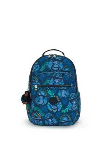 Kipling Seoul Lap Blue Monkey Fun Okul Cantası Kı58168Hj