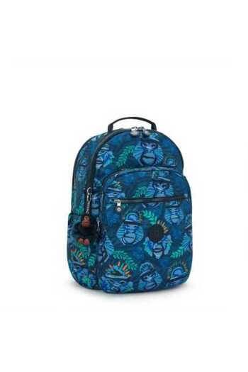 Kipling Seoul Lap Blue Monkey Fun Okul Cantası Kı58168Hj
