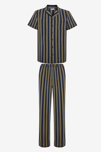 Penti Stripe Çok Renkli Gömlek Pijama Takımı