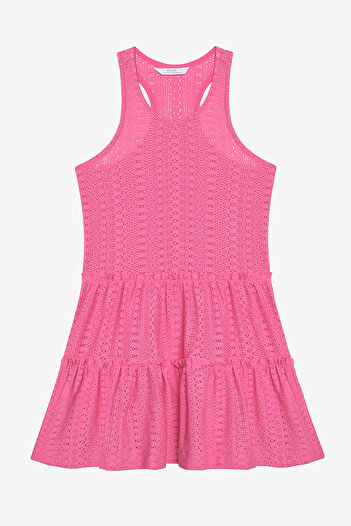 Penti Kız Çocuk Lace Dantel Pembe Elbise