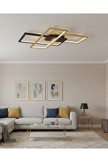 Özcan Aydınlatma 4158-1-20 Square 3'Lü Plafonyer Eskitme