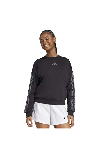 adidas Women's Casual Sports Sweatshirt W Aop Swt Jm1835