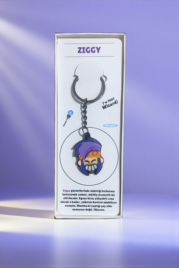 Saes Labs Brawl Stars Ziggy Keychain