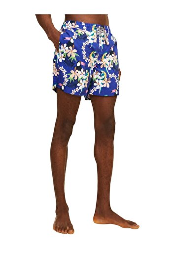 Jack & Jones Jack&Jones Flamingo Desenli Erkek Plaj Şortu - Yazın Stilini Yakala!