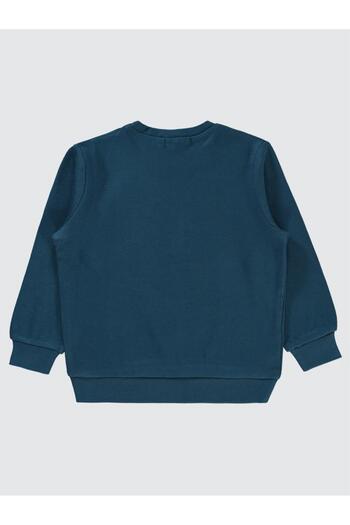 Civil Boys Ooops Baskılı 2-5 Yaş Sweatshirt - Yeşil 3-4 Yaş