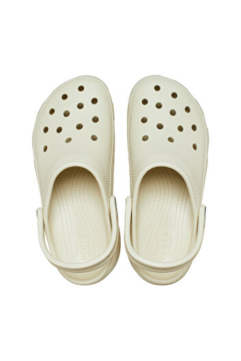 Crocs 206750-2Y2 Classic Platform Clog W Kadın Terlik Krem