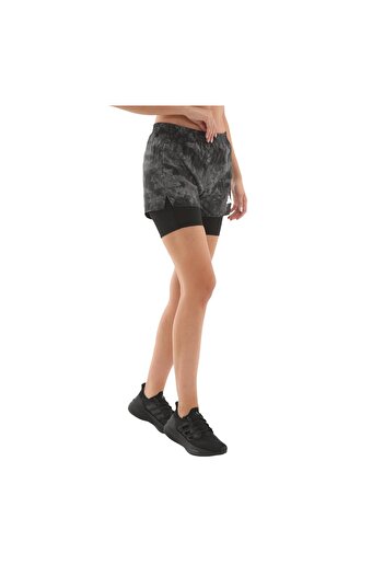 adidas JL8718-K Otr Sd 2In1 W Kadın Şort Ve Kapri Gri