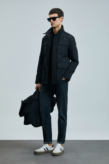 Lufian Benedıc Smart Jean Erkek Pantolon Regular Fit Antrasit