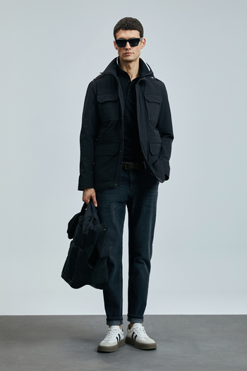 Lufian Benedıc Smart Jean Erkek Pantolon Regular Fit Antrasit