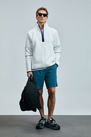 Lufian Second Men's Shorts Tracksuit Blue