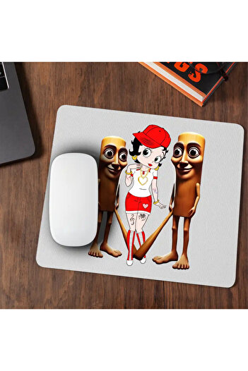 OEM Mousepad Betty Boop Tung Sahur Italian Brainrot