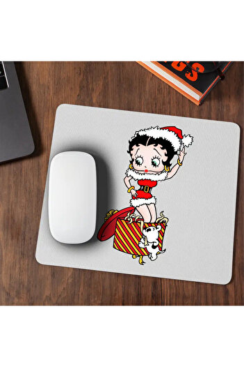 OEM Mousepad Betty Boop Santa Claus