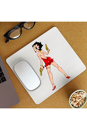 OEM Mousepad Betty Boop Mafia Bonnie Clyde