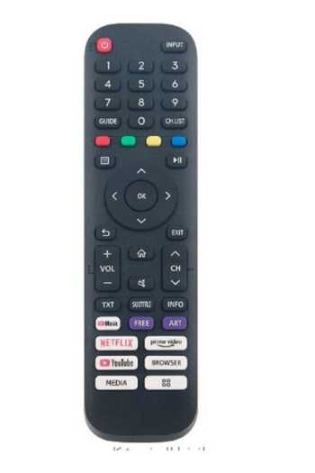 Generic Remote Control For Hisense Tv