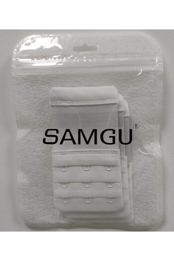 Generic SAMGU Women's Bra Extenders 3 Hook Elastic Stretchy Bra Extension Strap