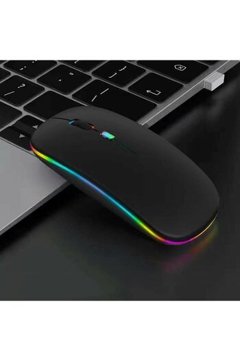 Other Joyheng Wireless Bluetooth Mouse, Dual-Mode Rechargeable, Silent Slim Portable (Bluetooth 5.2 + USB