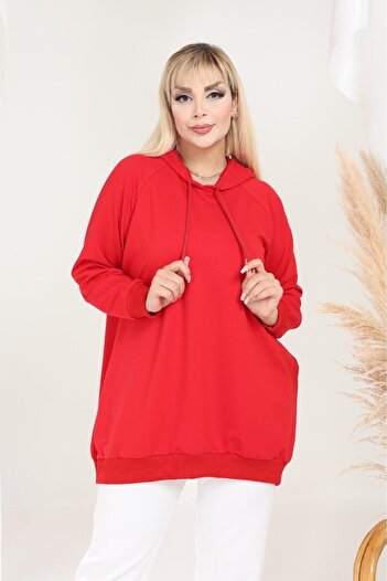 EMEZ Hooded Red Sweatshirt