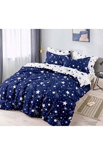 JOJO HOME Double Bed Linen, Fitted Sheet, Finet Fabric, 6 Pieces