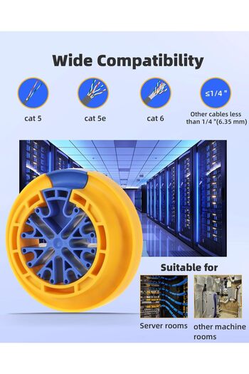 Other Hixeto Cable Comb - Cable Grooming & Organizer for Cables up to 1/4 inch