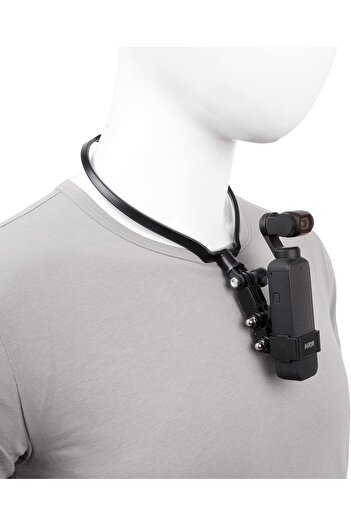 Other Neck Camera Mount Compatible with DJI Pocket 2 & Osmo Pocket 1 — POV Chest Extension Arm, Black