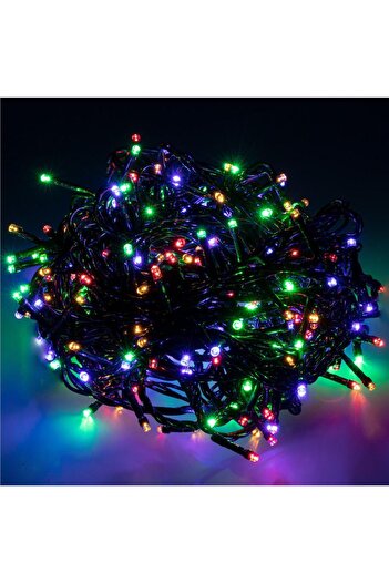 SERSIMO Christmas tree lighting system, 17.5 meters, 300 LEDs, 8 functions, multicolor