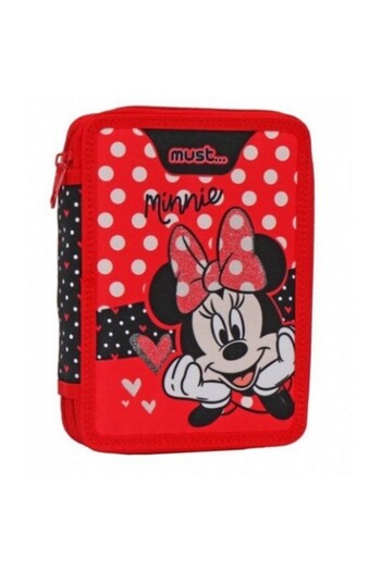 MINNIE 2-zip Equipped Pencil Case