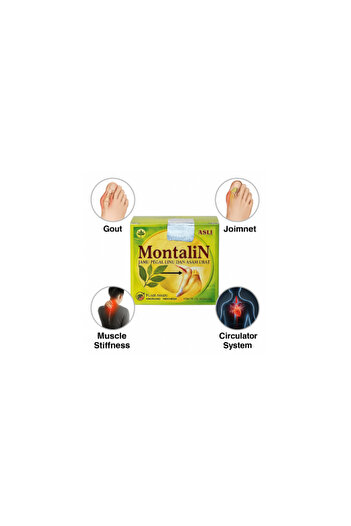 montalin Original Capsules for Gout, Joint Pain & Rheumatism, Instant Relief, 40 Capsules