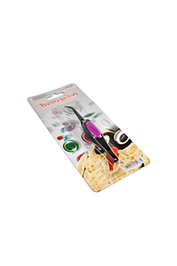 Arhi Design Quilling tweezers, 12 cm, set of 2 pieces