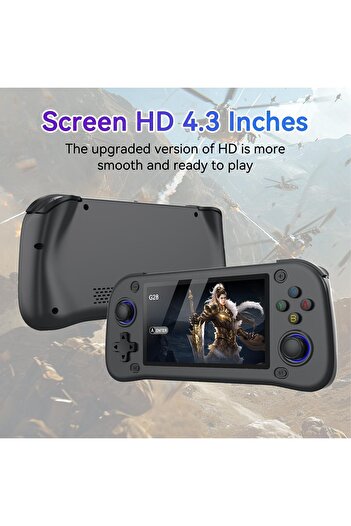 Generic Handheld Game Console 4.3-Inch Retro Gaming Device, Open-Source , Built-in 30,000+ Classic Games